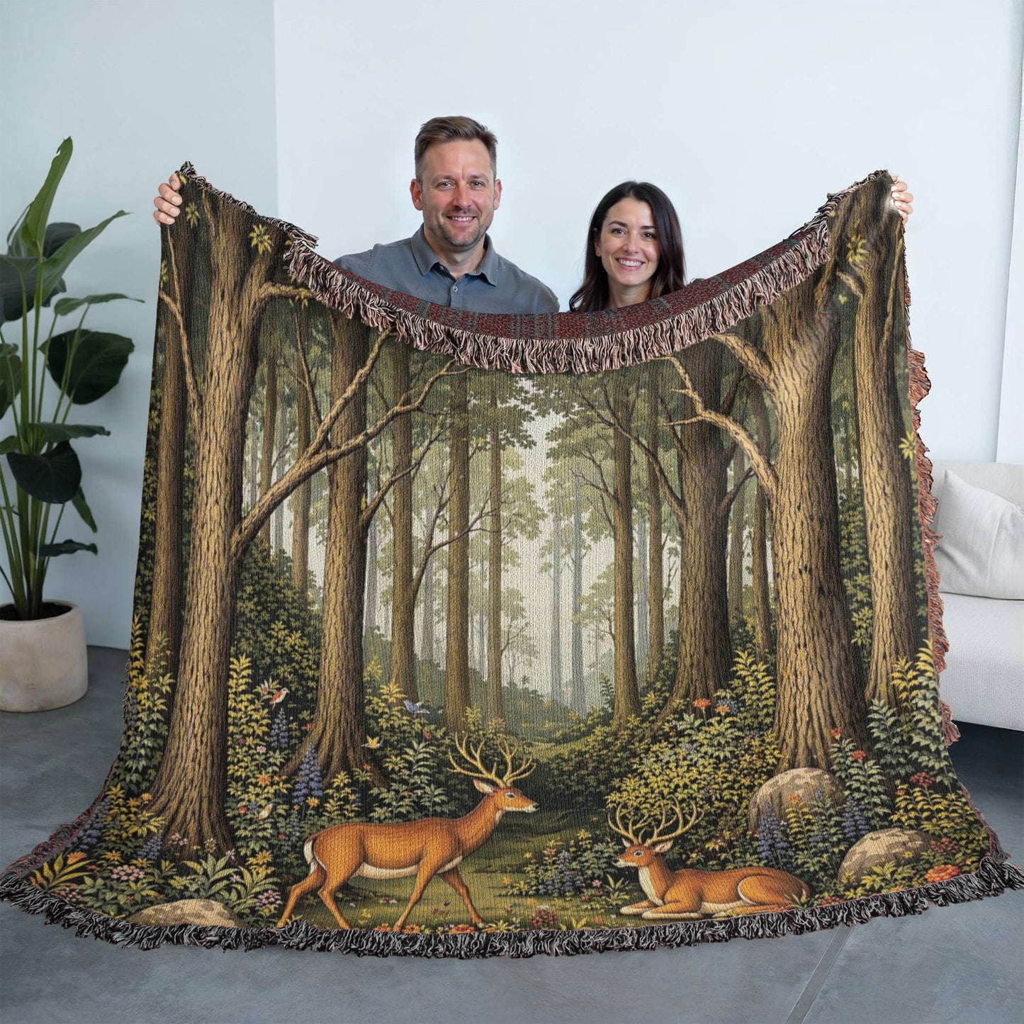 Artwork Heirloom Woven Blanket (Landscape)