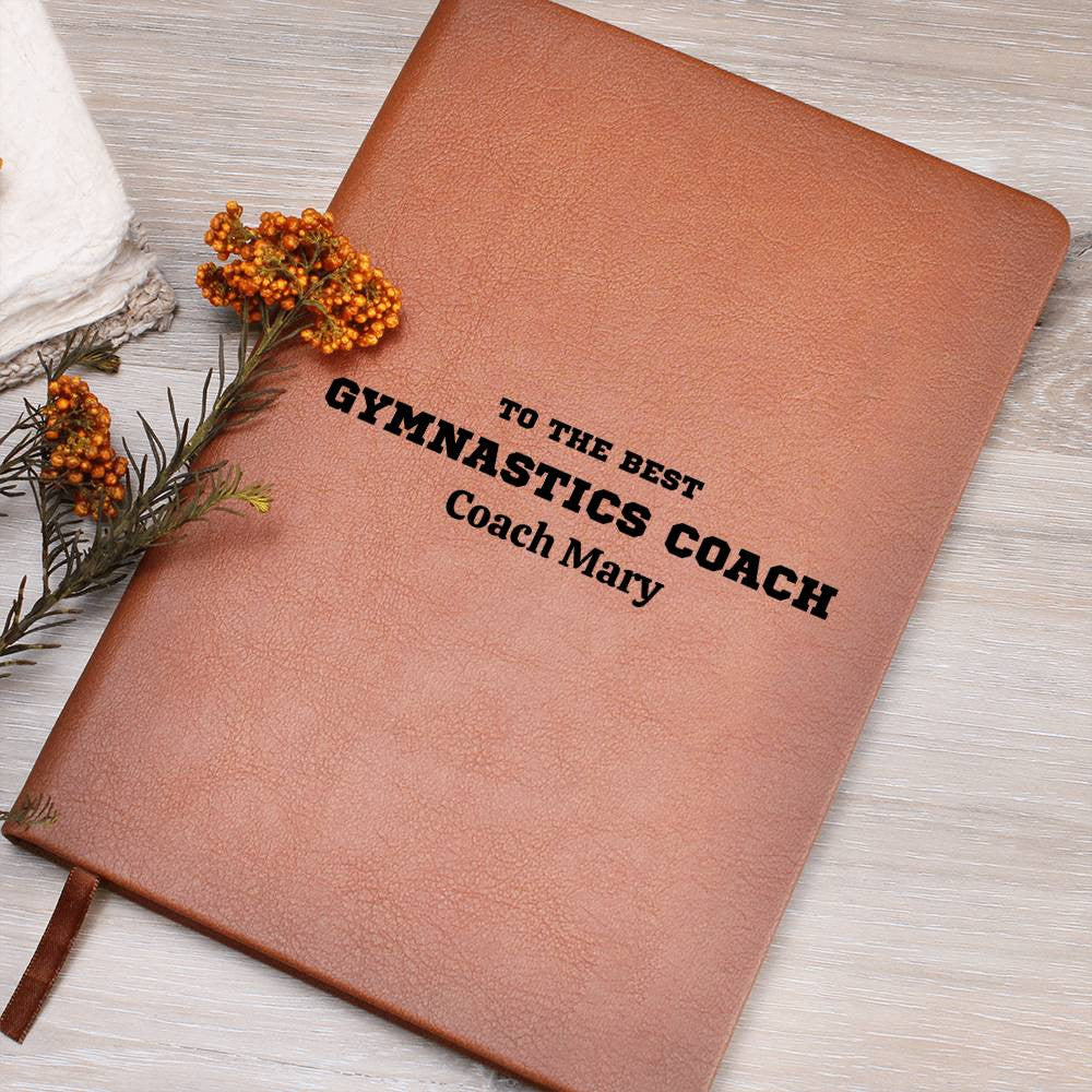 Personalized Gymnastics Coach Journal Team Gifts-[Heartfelt Family Gift]