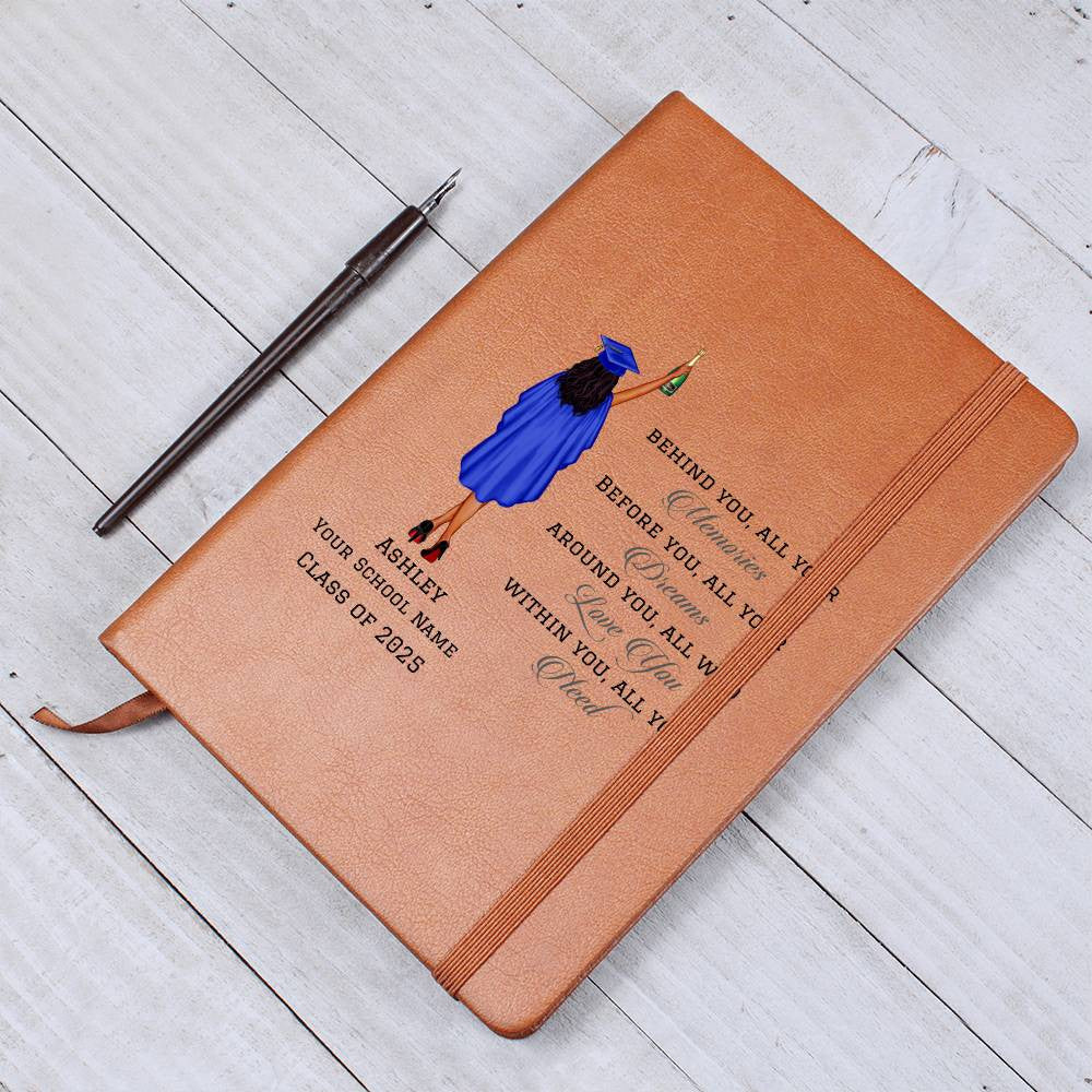 Class of 2025  Personalized Graduation Journal-[Heartfelt Family Gift]