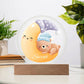 Teddy Bear Night Light Night Light For Kids Room, Nursery Night Light, Personalized Night Light, Girls Night Light, Gift For Kids, Baby Gift-[Heartfelt Family Gift]