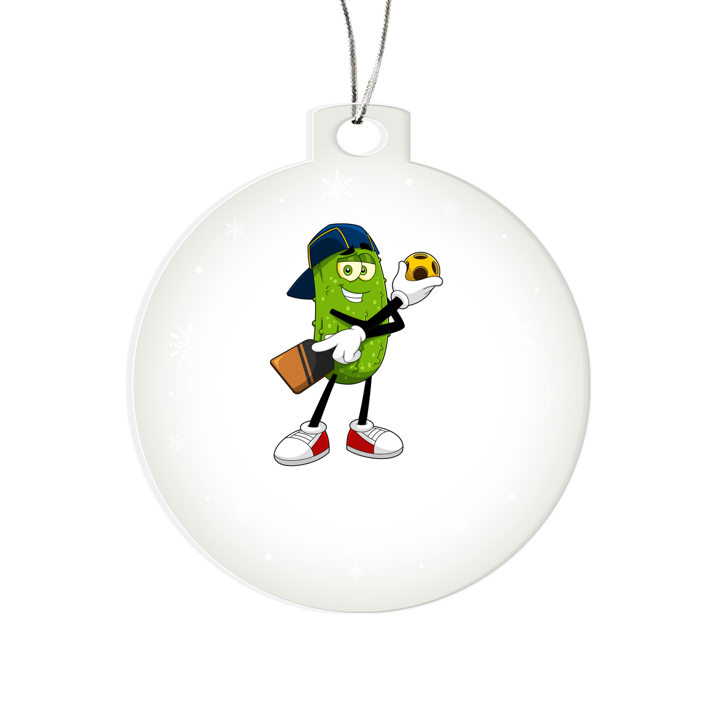 Pickleball Ref Christmas Ornament