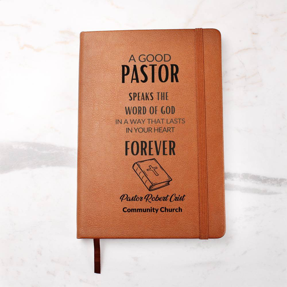 Pastor Personalized Journal-[Heartfelt Family Gift]