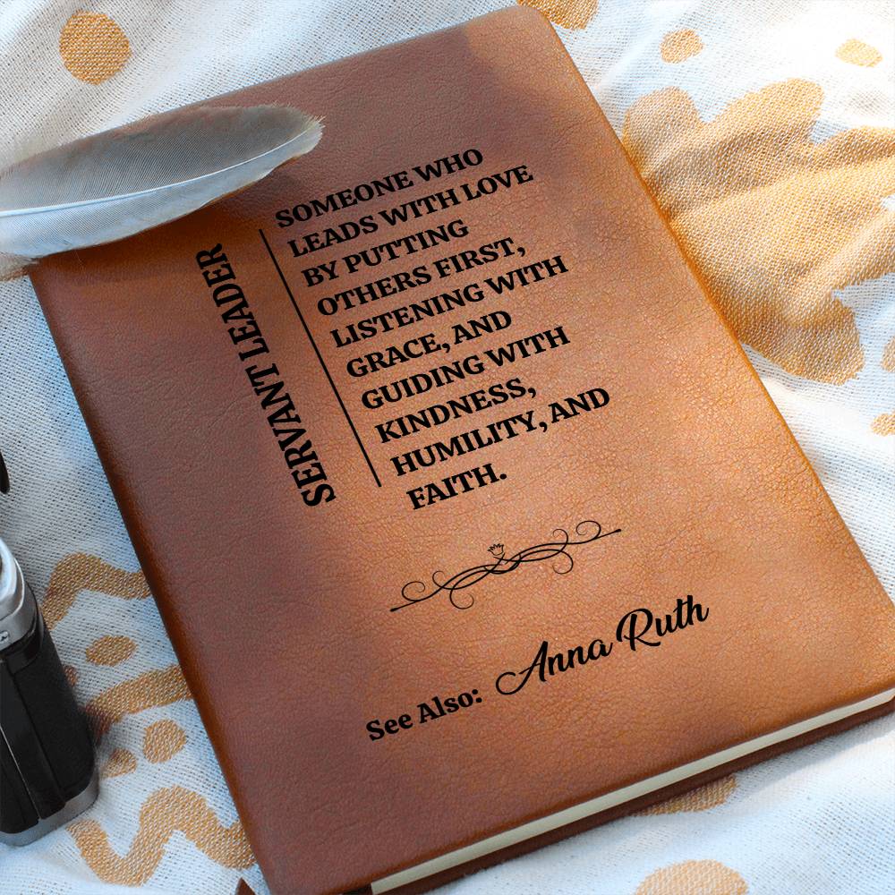 Servant Leader Leather Journal