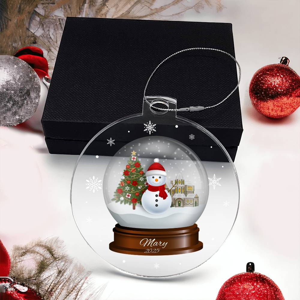 Snowglobe Christmas Ornament