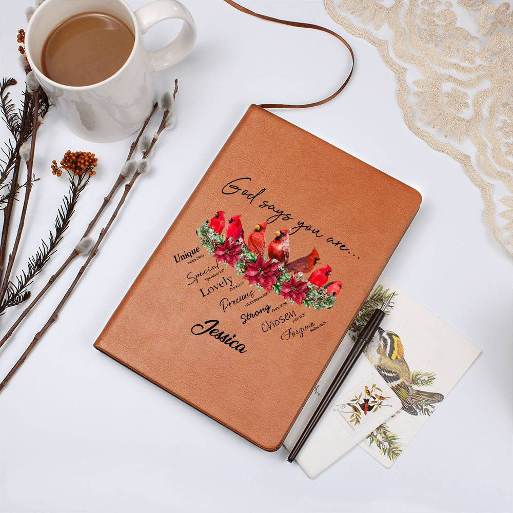 Cardinal Birds God Says You Are Journal-[Heartfelt Family Gift]