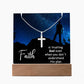 Religious Plaque & Cross Gift Set-[Heartfelt Family Gift]