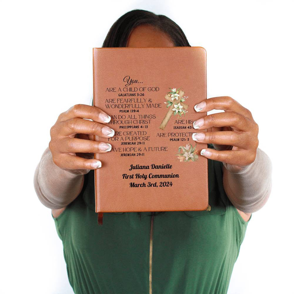 Personalized Bible Verse Journal for Girl or Woman-[Heartfelt Family Gift]