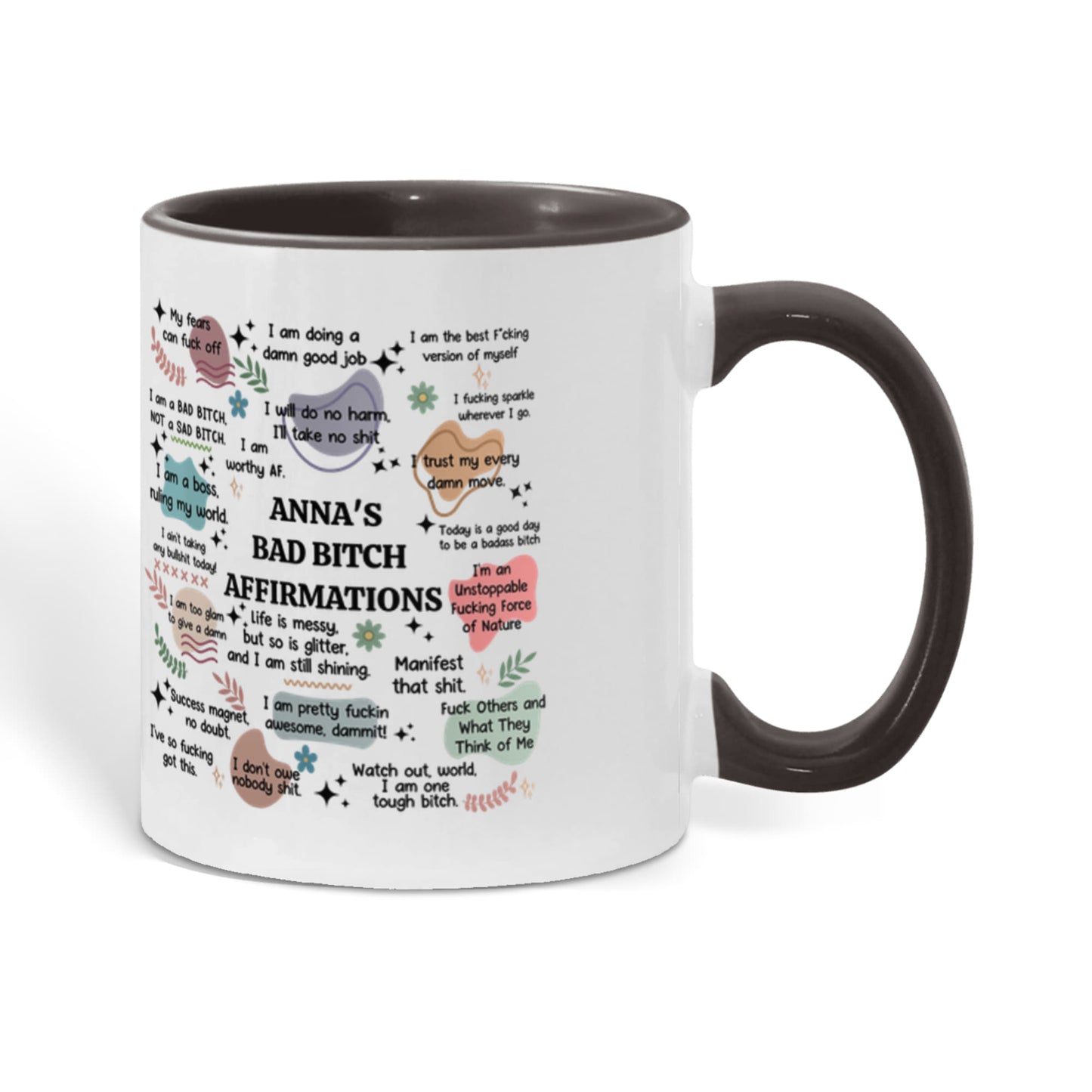 Color Accent Mugs