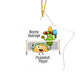 Pickleball  Star Ornament-[Heartfelt Family Gift]