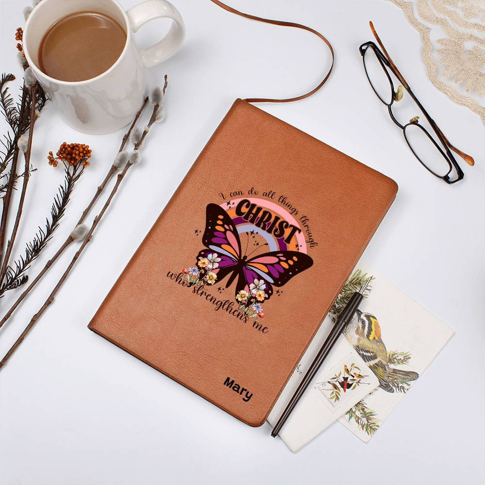 I can do all things through Christ who strengthens Me Journal-[Heartfelt Family Gift]