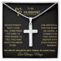 Stainless Cross Necklace w/ MC-[Heartfelt Family Gift]