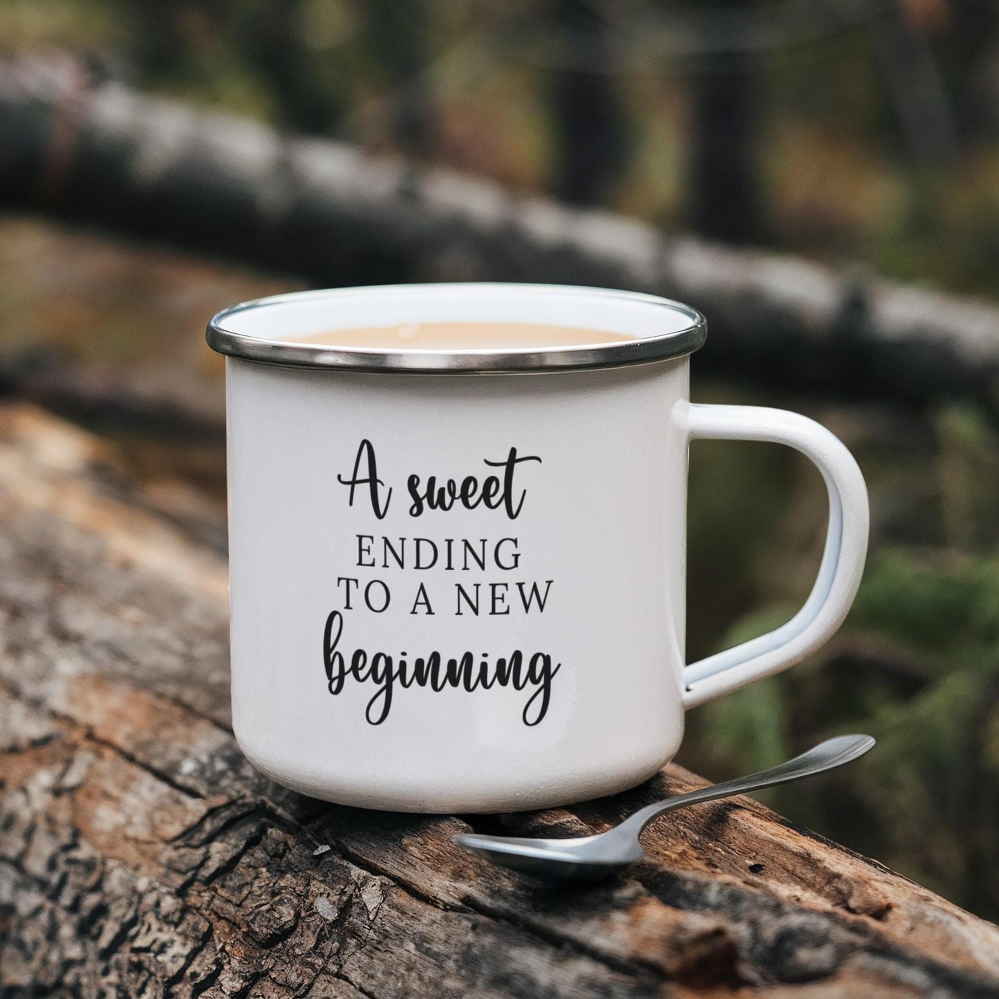 Personalized Graduation 12oz Enamel Camping Mug-[Heartfelt Family Gift]