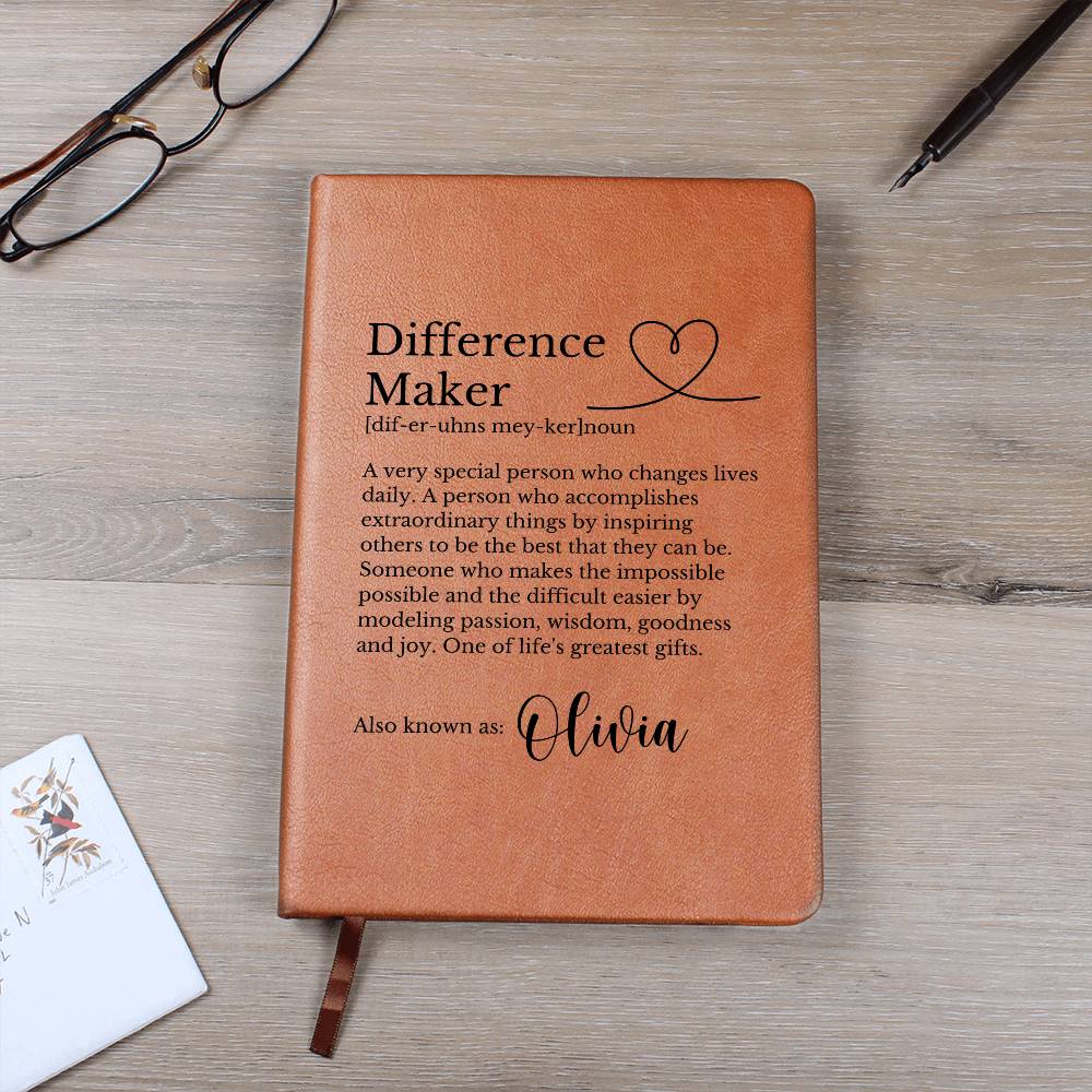 Difference Maker Journal