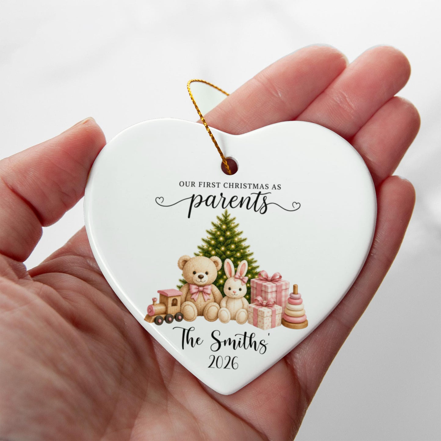 1st Christmas As Parents Ornament