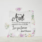 Aunt Acrylic Puzzle Plaque-[Heartfelt Family Gift]