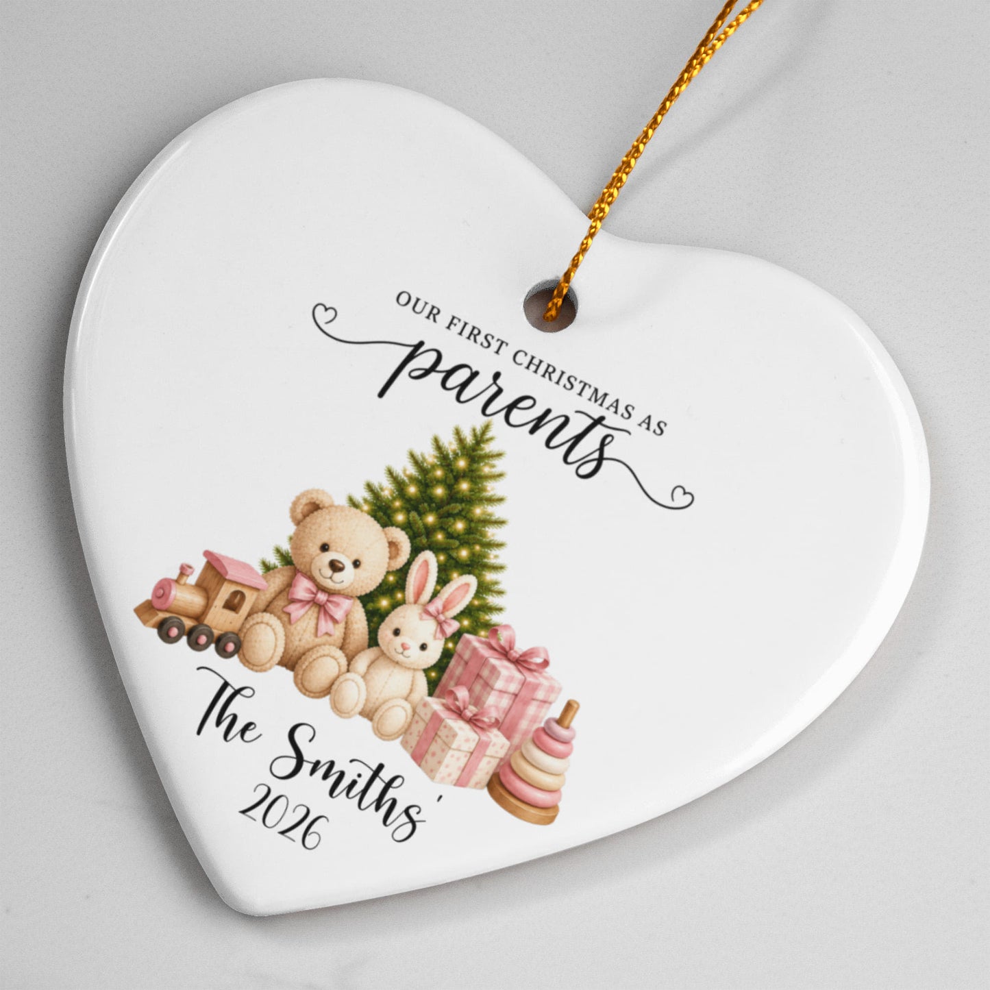 1st Christmas As Parents Ornament