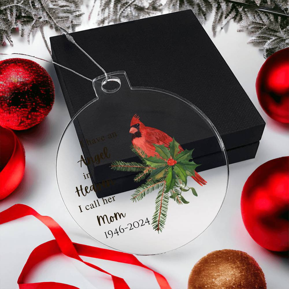 Mom Remembrance Ornament-[Heartfelt Family Gift]