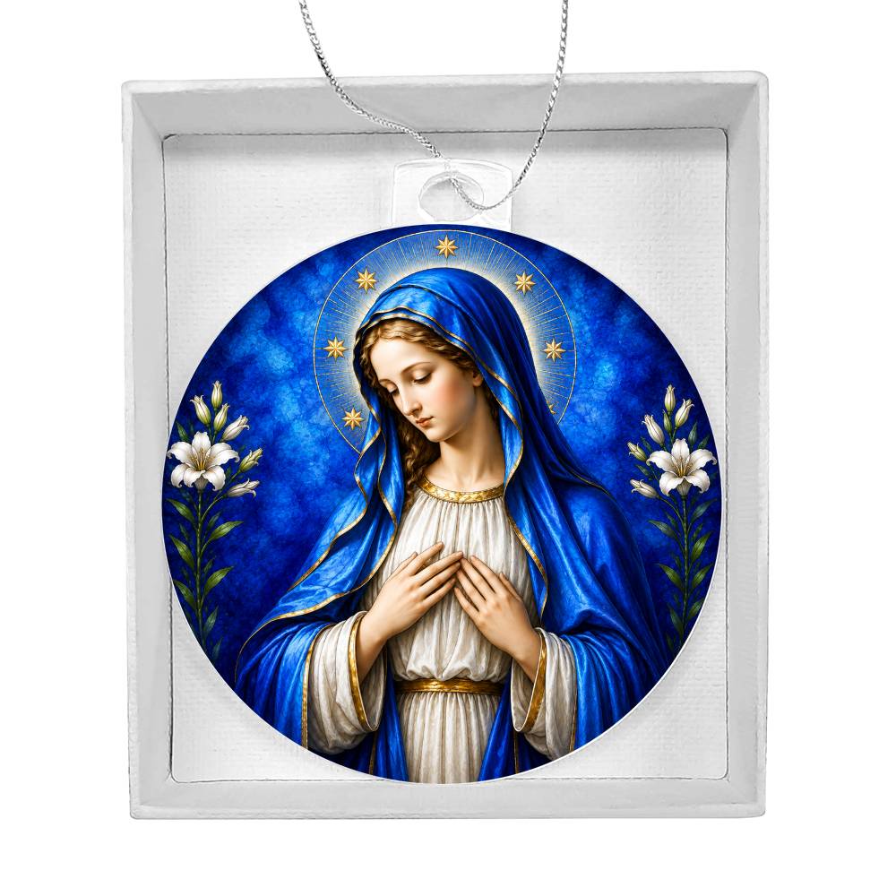 Mother Virgin Mary Ornament