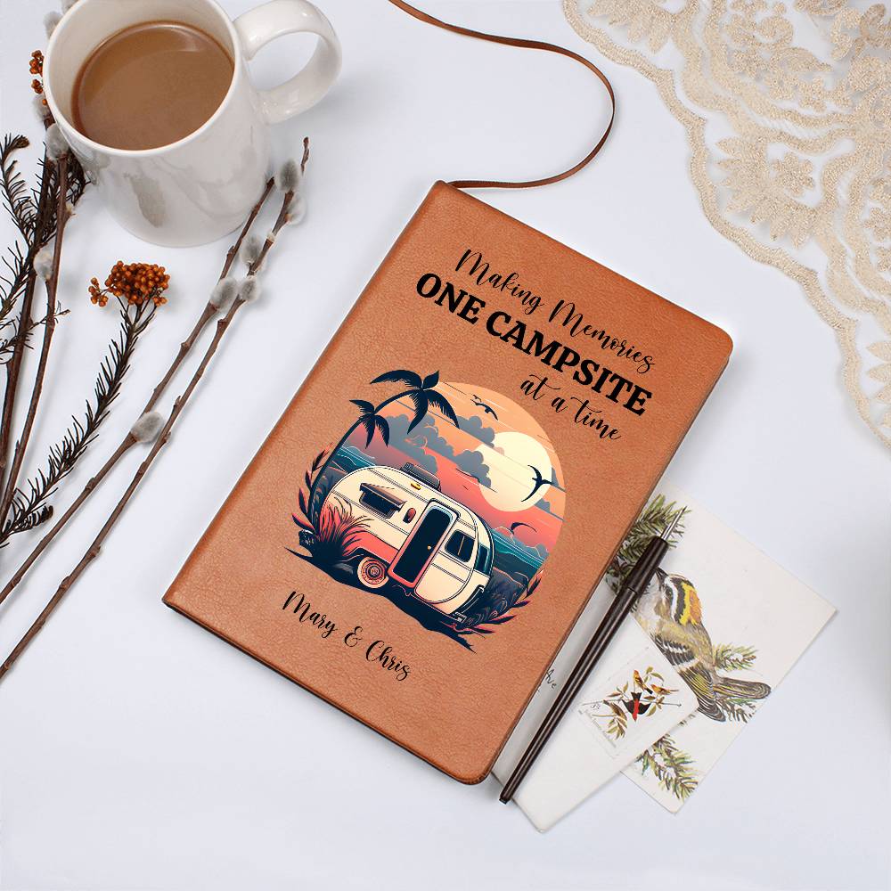 Personalized Retro Camper Journal