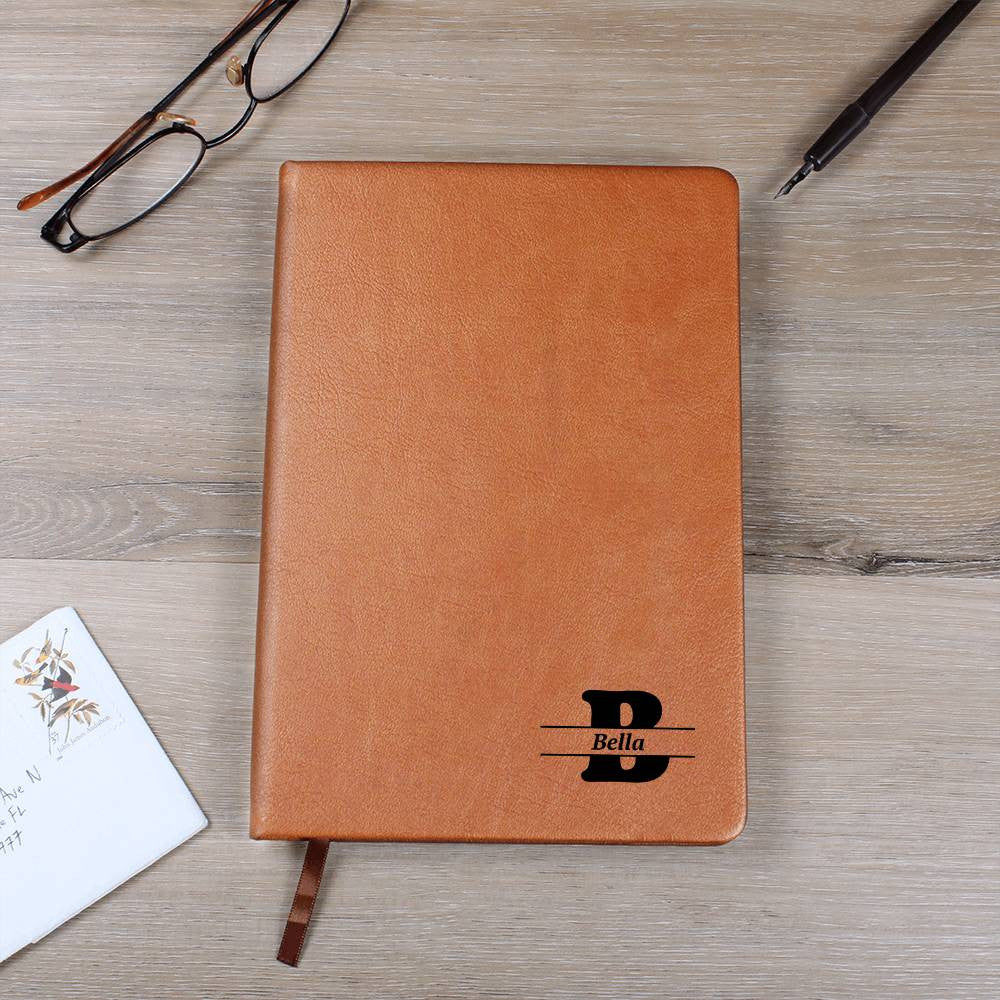 Monogram Name and Initial Journal-[Heartfelt Family Gift]