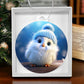 Cat Acrylic Christmas Ornament-[Heartfelt Family Gift]