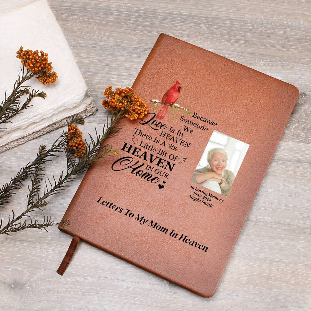 Letters to My Mom Memorial Journal, Loss of Mom, Mother Sympathy Gift, Mom in Heaven Memorial Grief Journal, Loss of Mother Gift-[Heartfelt Family Gift]