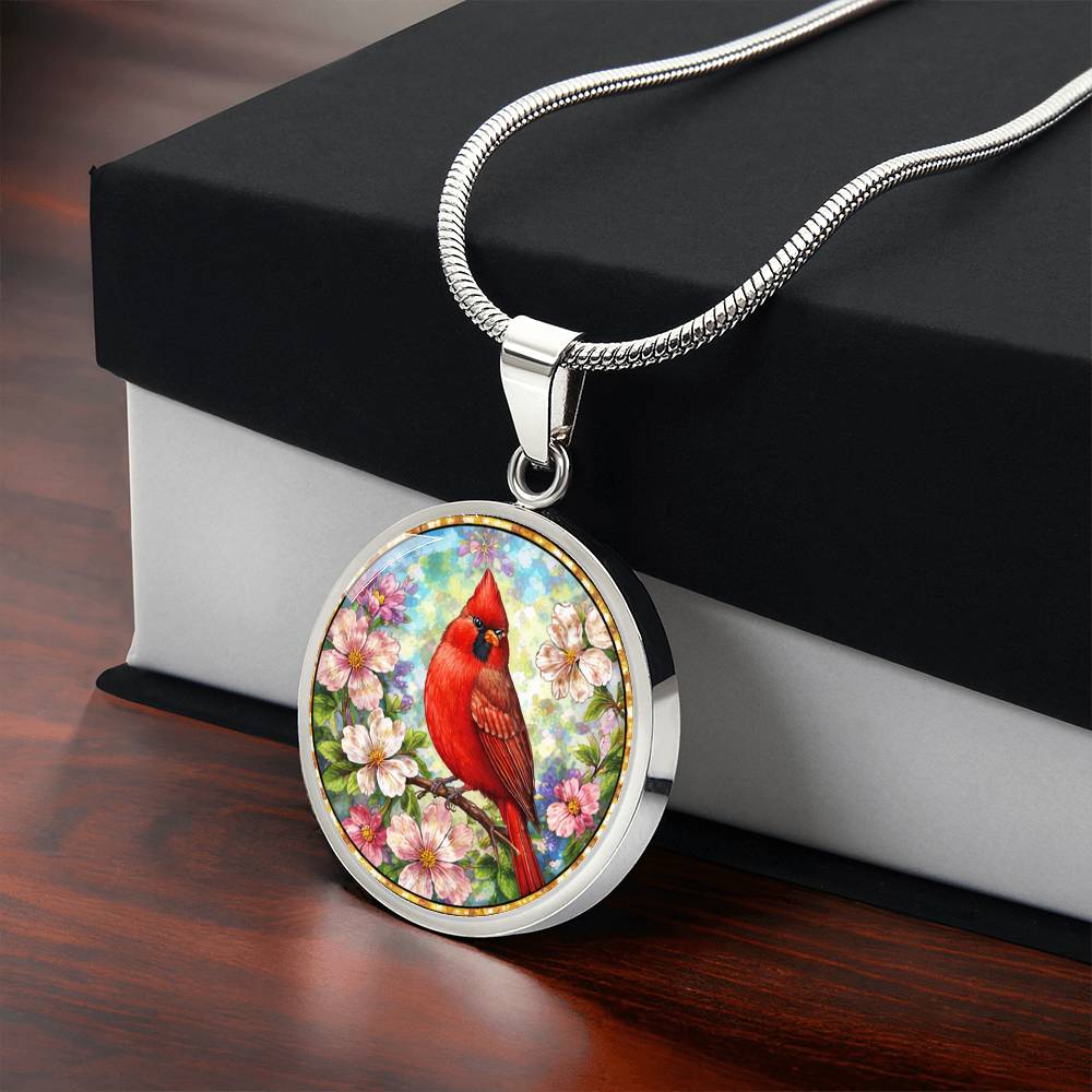 Cardinal Personalized Engraved Necklace Bracelet or Keychain