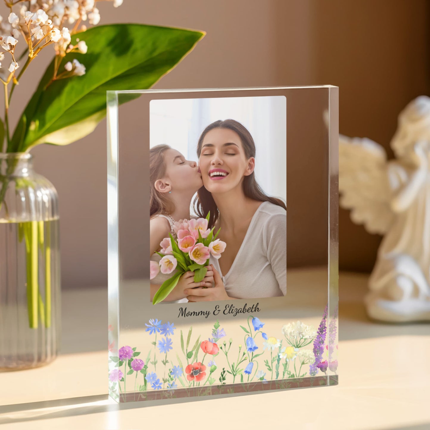 Mommy & Me Photo Acrylic Block
