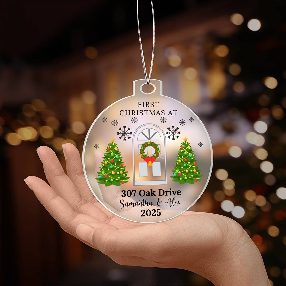 New Home Christmas Ornament