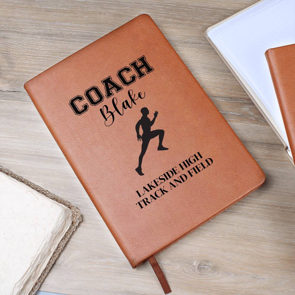 Track Coach Journal Gift