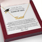 Graduation Memorial Name Necklace From Loved One Class of 2025-[Heartfelt Family Gift]