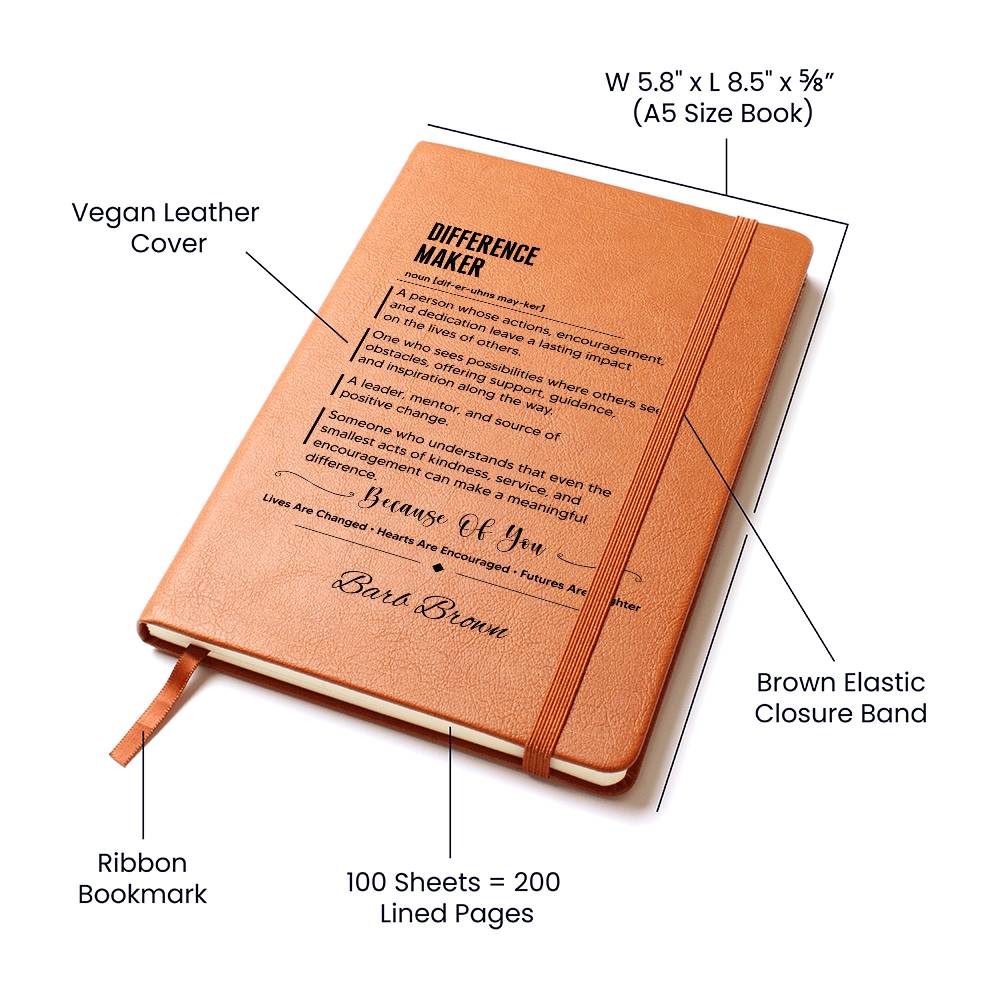 Difference maker Journal