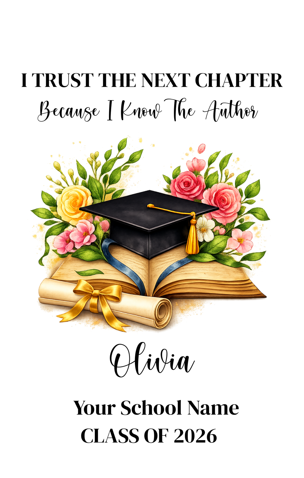 Personalized Graduation Journal