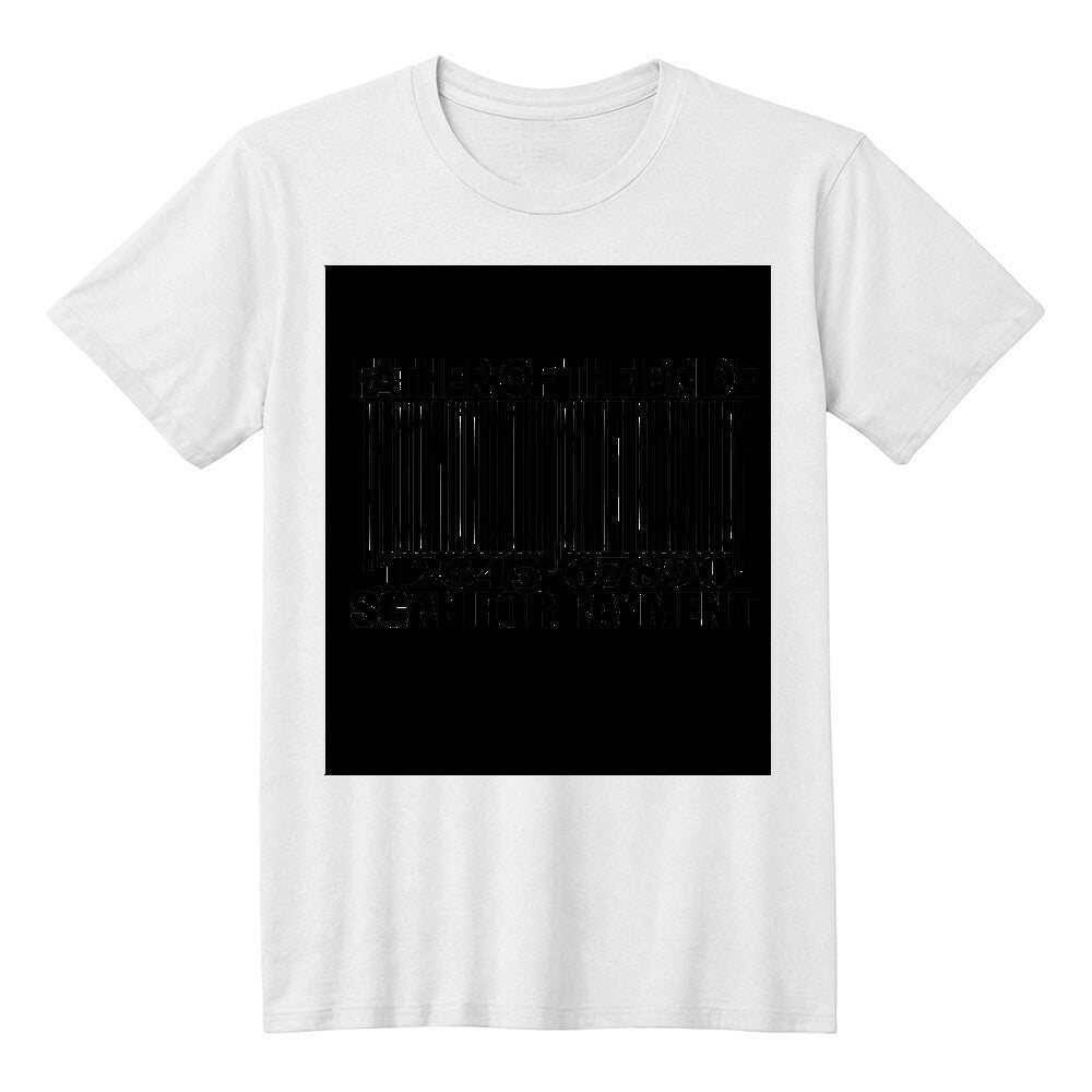 Father of the Bride Scan for Payment He Is Dad  Unisex T-Shirt-[Heartfelt Family Gift]
