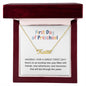 First Day of Preschool Personalized Name Necklace-[Heartfelt Family Gift]