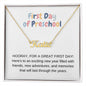 First Day of Preschool Personalized Name Necklace-[Heartfelt Family Gift]