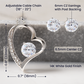 Future Mother in Law Heart Necklace Earring Set Gift From Bride-[Heartfelt Family Gift]