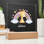 Giraffe Safari Night Light for Little Girls Room Nursery-[Heartfelt Family Gift]