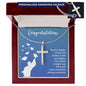 Graduation Cross - Personalized Engraved Cross Necklace Gift-[Heartfelt Family Gift]