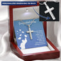 Graduation Cross - Personalized Engraved Cross Necklace Gift-[Heartfelt Family Gift]