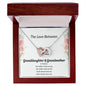 Granddaughter and Grandmother Interlocking Heart Necklace Gift-[Heartfelt Family Gift]