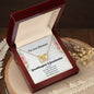 Granddaughter and Grandmother Interlocking Heart Necklace Gift-[Heartfelt Family Gift]