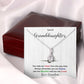 Granddaughter - Beautiful and Loved - Alluring Beauty Necklace-[Heartfelt Family Gift]