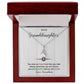 Granddaughter - Beautiful and Loved - Alluring Beauty Necklace-[Heartfelt Family Gift]