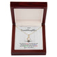 Granddaughter - Beautiful and Loved - Alluring Beauty Necklace-[Heartfelt Family Gift]