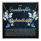 Granddaughter Beautiful Chapters Name Necklace with Heart-[Heartfelt Family Gift]