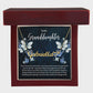 Granddaughter Beautiful Chapters Name Necklace with Heart-[Heartfelt Family Gift]