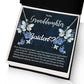 Granddaughter Beautiful Chapters Name Necklace with Heart-[Heartfelt Family Gift]