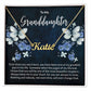 Granddaughter Butterfly Personalized Name Necklace-[Heartfelt Family Gift]