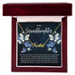 Granddaughter Butterfly Personalized Name Necklace-[Heartfelt Family Gift]
